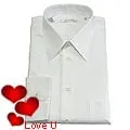 White Shirt from Raymonds<br>(Fabrics cotton)