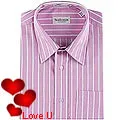 Full Striped Shirt in Pink from Arrow