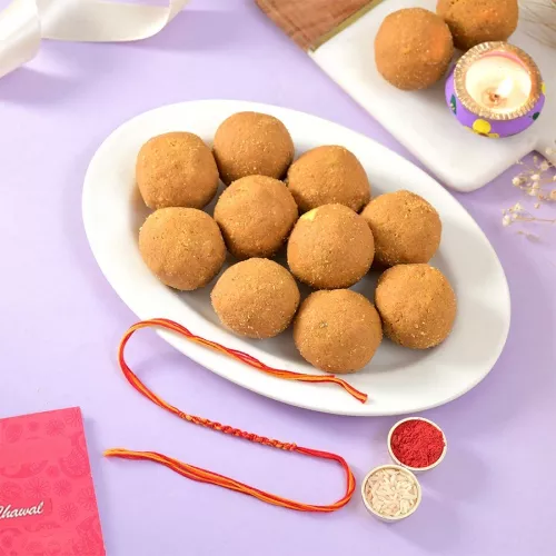 Traditional Rakhi & Sweet Treats