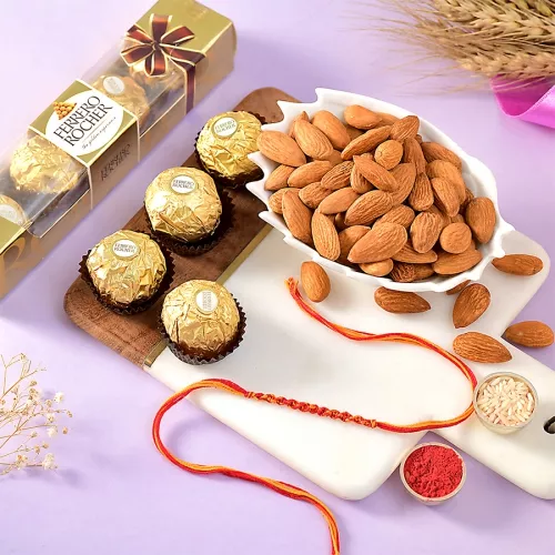Joyful Rakhi with Ferrero Rocher & Nutty Surprise