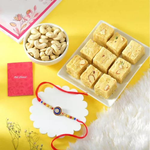 Sweet & Savory Rakhi Combo