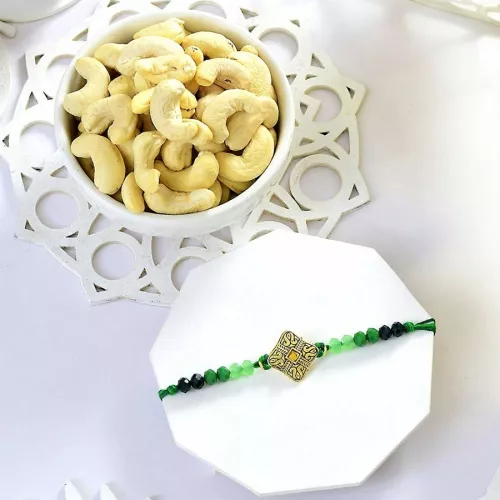 Festive Rakhi with Cashews Gift Set