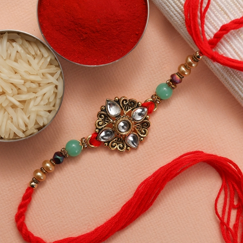 Divineness Beads Rakhi for Brother