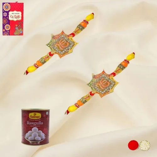 Rasgulla Pledges for Diamond Rakhi Sets