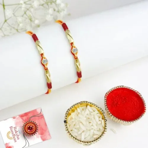 Festive AD Rakhi Duo