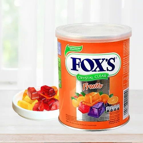Delectable Foxs Candy Bar Box