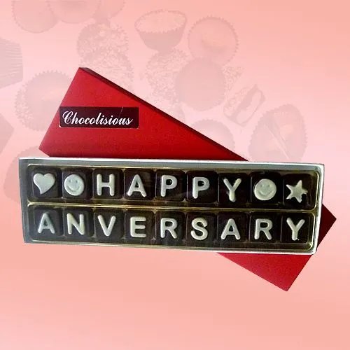 Tempting Happy Anniversary Chocolates Pack