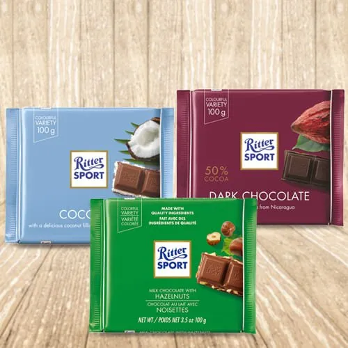 Order Pack of Mixed Chocos from Ritter Sport