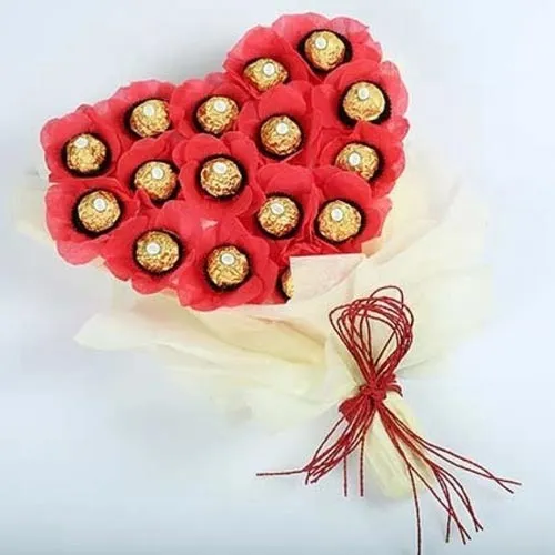 Send Ferrero Rocher Chocolate Bouquet