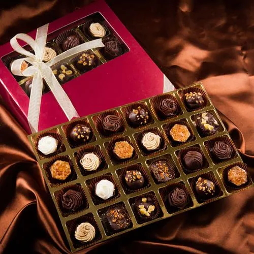 Send Handmade Rum filled Chocolate Box