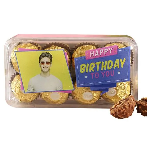 Order B-day Theme Personalized Ferrero Rocher Pack