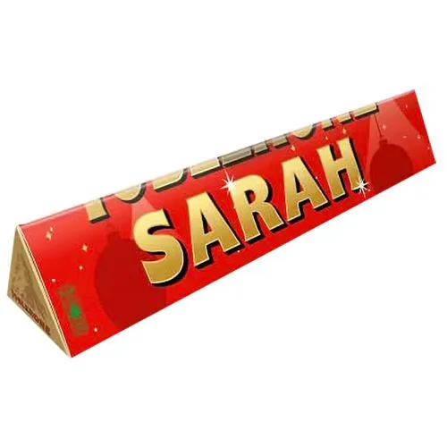 Personalized Name Swiss Toblerone Chocolate Bar