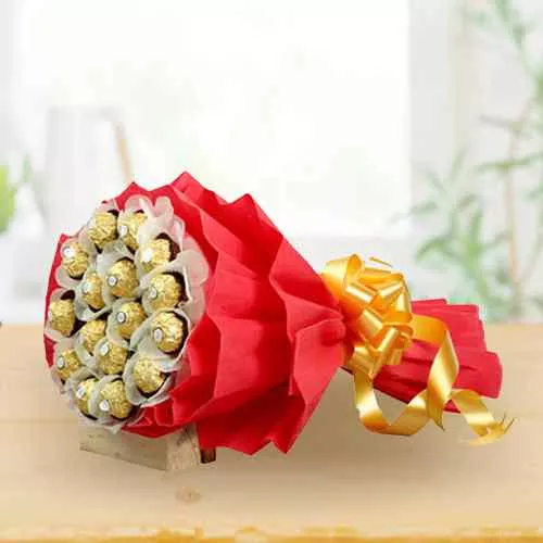 Deliver Bouquet of Ferrero Rocher Chocolates