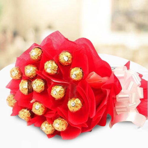 Romantic Rocher Bouquet