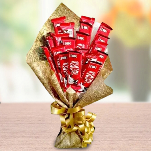 Send Kitkat Chocolates Bouquet 