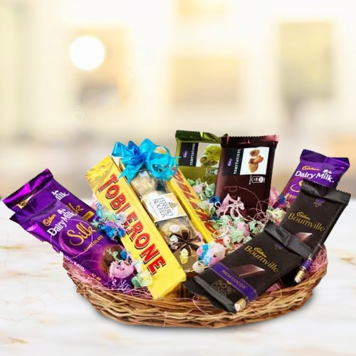 Shop for Assorted Chocolates Basket