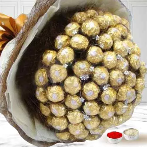 Birthday Gift of Ferrero Rocher Chocolate Bouquet