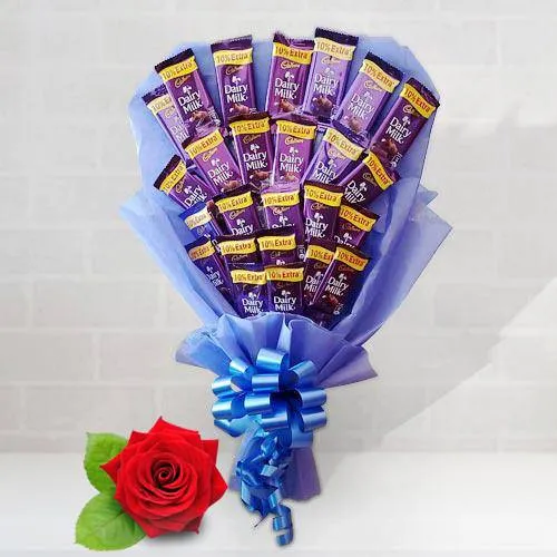 Delicious Bouquet of Cadbury Dairy Milk Chocolates