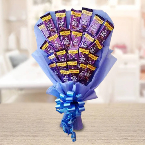 Send Cadbury Dairy Milk Chocolates Bouquet 