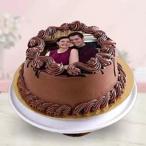 Order Chocolate Photo Cake Online