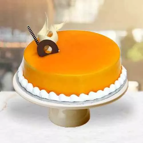 Delicious Eggless Mango Cake