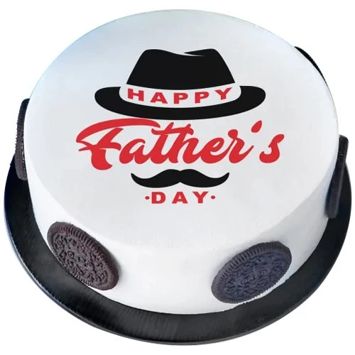 Delicious Treat of Fathers Day Poster Cake