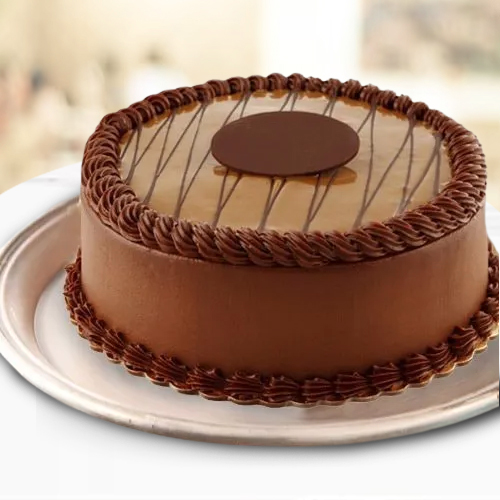 Fresh Chocolate Flavor Eggless Cake