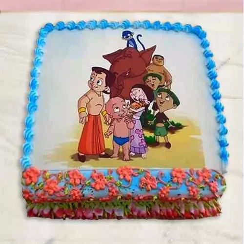 Amazing Chota Bheem Chocolate Cake