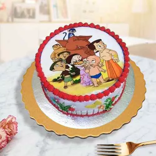 Enticing Chota Bheem Cake