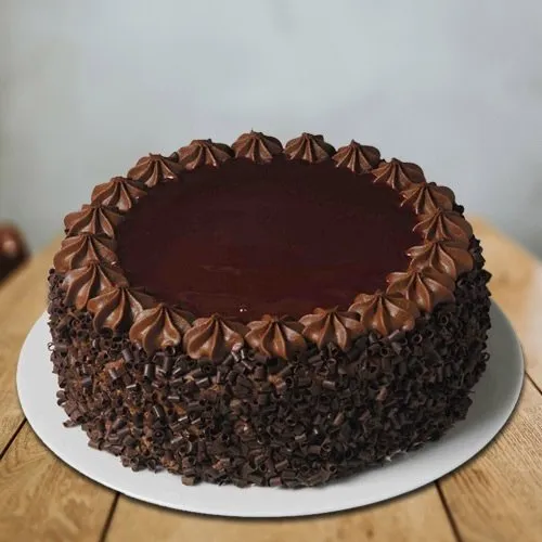 Send Chocolate Eggless Cake from 3/4 Star Bakery for Mom 