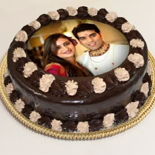 Buy Chocolate Photo Cake