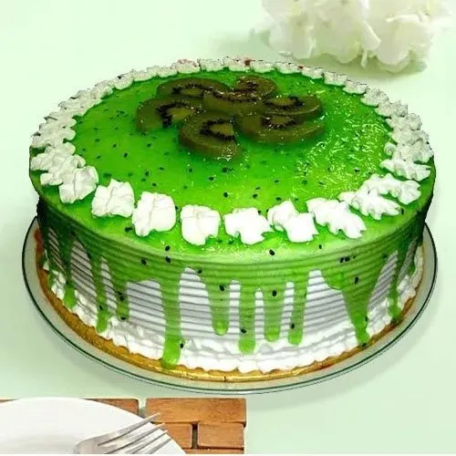 Send Eggless Kiwi Cake for Mothers Day 