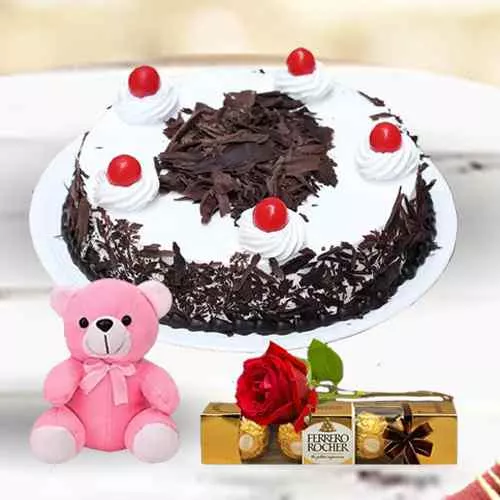 Rosy Rocher Black Forest Bear