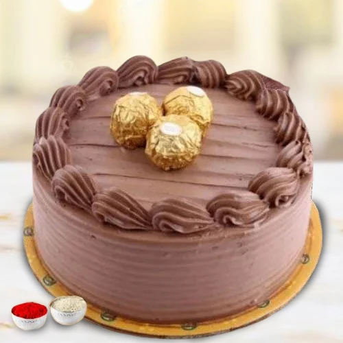 Delicious Ferrero Rocher Chocolate Cake