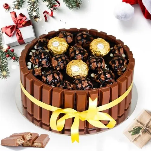 Magical KitKat Ferreo Rocher Chocolaty Cake