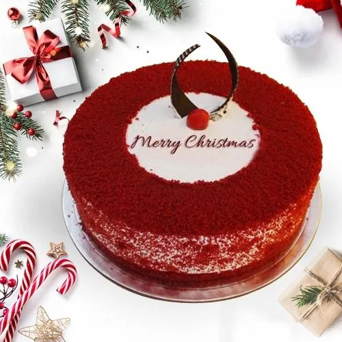Marvelous Red Velvet Cake for Christmas