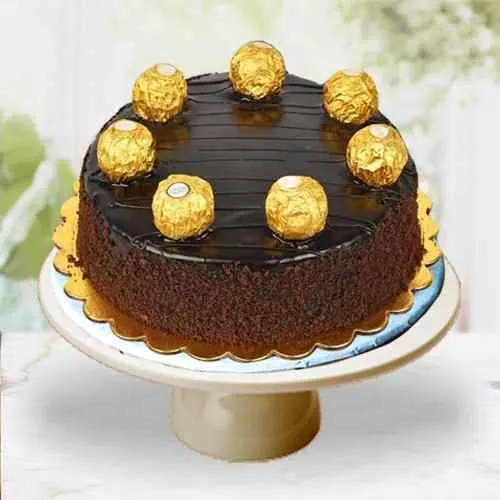 Ambrosial Ferrero Rocher Cake	