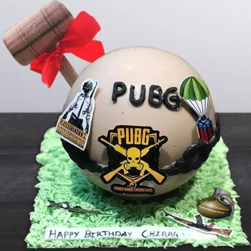 Wonderful PUBG Design Hammer Cake