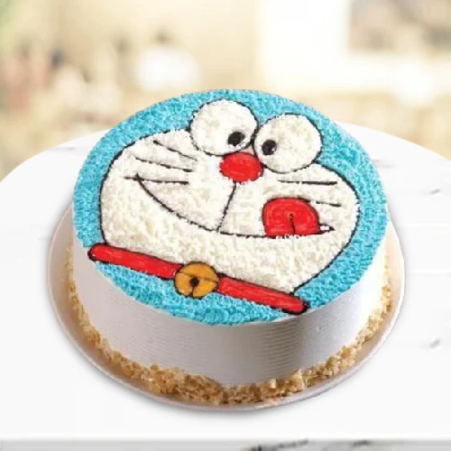 Deliver Doraemon Cream Cake