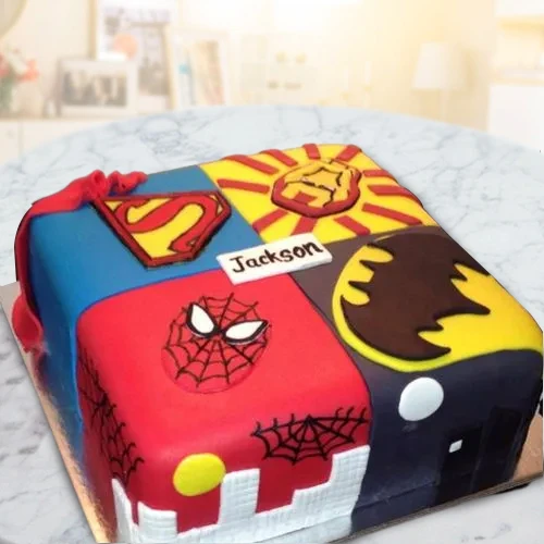 Deliver Super Hero Cake 