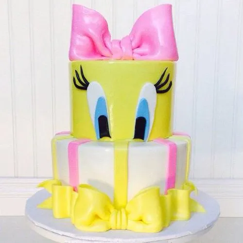 Deliver Two Tier Tweety Cake for Kids