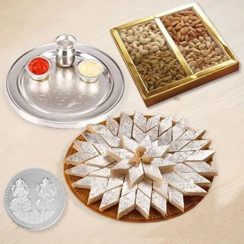 Haldiram Kaju Katli , Dryfruits N Thali , Free Coin 