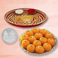 Haldiram Ladoo N Thali , Free Coin