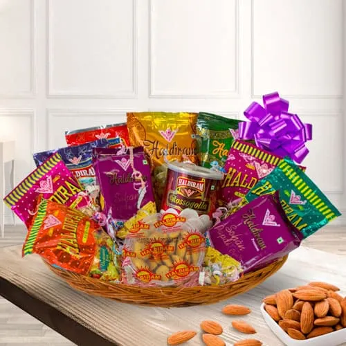 Mouthwatering Haldirams Assortments Gift Hamper