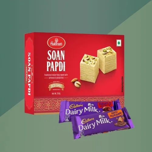 Mouth Watering Sweets N Chocolate Gift Hamper