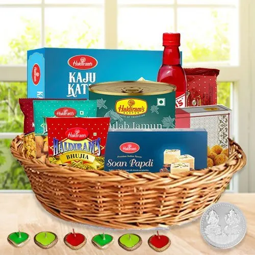 Basket for Celebration Diwali Hamper