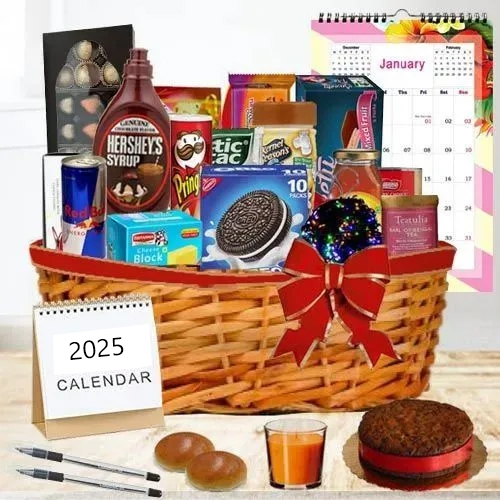 Stunning and Stylish New Year Gift Basket