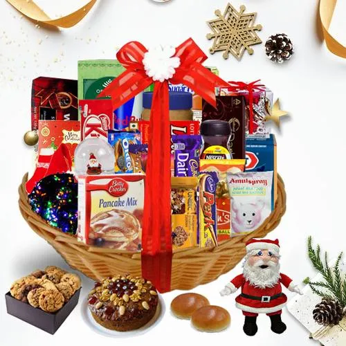 Embrace the Delicious Season Christmas Basket