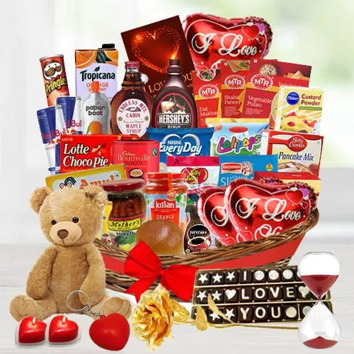 Amazing Valentine Brunch Basket