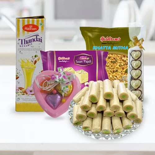 Order Haldirams Sweets N Namkeen Hamper Online